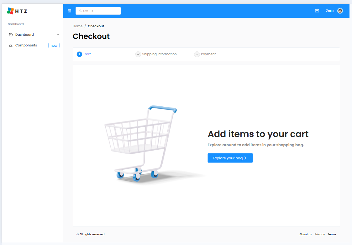 e-commerce app